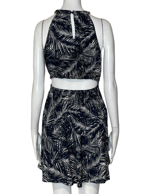 Vestido Michael Kors Estampado Azul - Talla XS