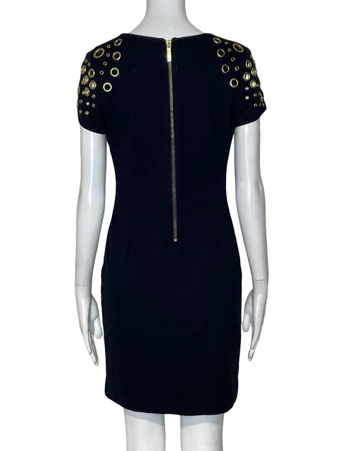 Vestido Michael Kors Midi Negro - Talla XS
