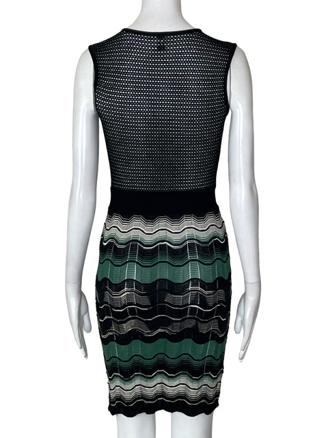 Vestido Missoni Tejido Verde - Talla S