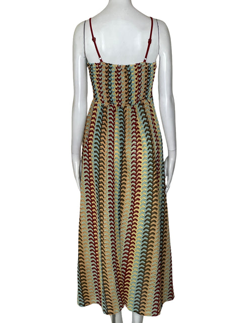 Vestido Missoni Tejido Midi Naranja - Talla S