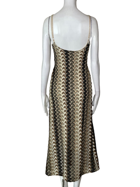 Vestido Missoni Tejido Marrón - Talla S