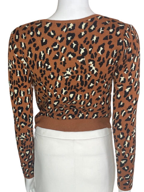 Chaqueta Haute Monde Estampado Animal print Liso Marrón - Talla S