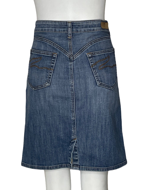 Falda Lacoste Midi Azul - Talla 38