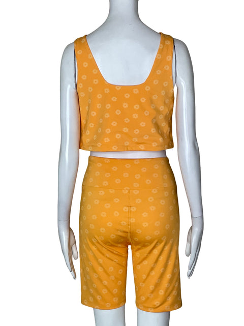 Conjunto Nanette Lepore Deportivo Estampado Naranja - Talla L