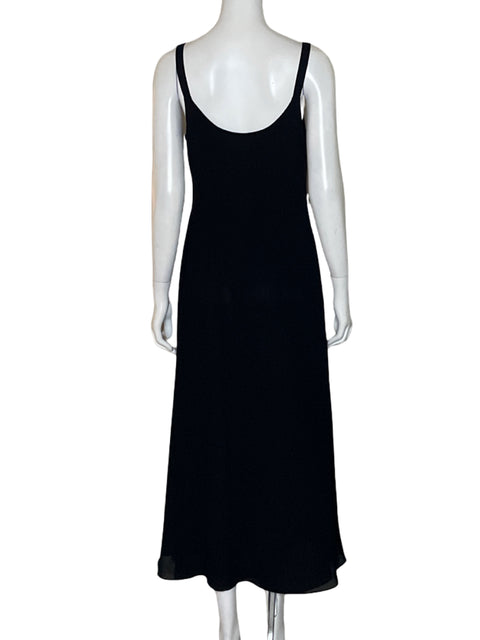 Vestido Plaza South Lencero Recto Negro - Talla M