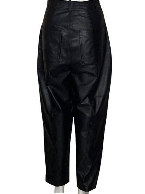 Pantalón Anímale Bombacho Piel Negro - Talla 38