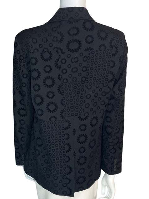 Chaqueta Desigual Estampado Abierto Manga larga Negro - Talla L