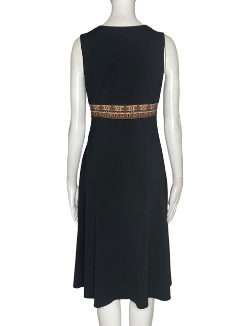 Vestido Maggy London Midi Negro - Talla 4