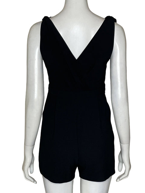 Romper Zara Encaje Mini Negro - Talla XS