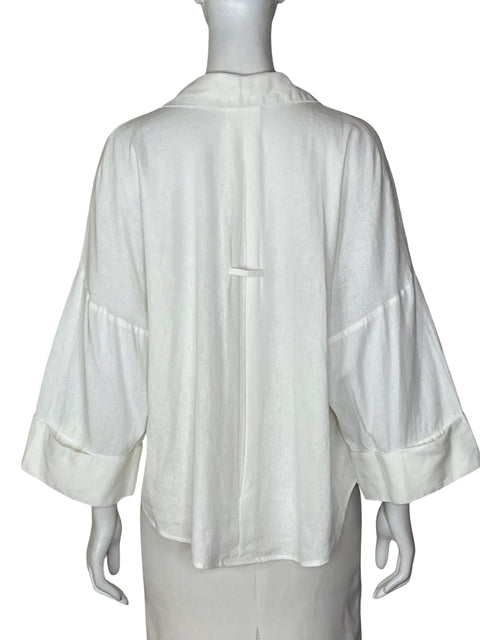 Blusa Zara Blanco - Talla S