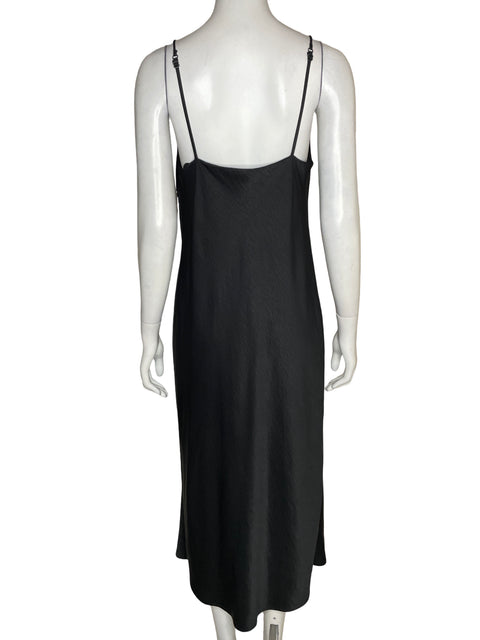 Vestido The Fifth Label  Satinado Maxi Negro - Talla M