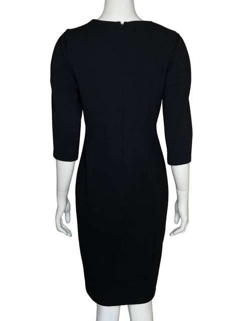 Vestido Calvin Klein Midi Cuello redondo Negro - Talla S