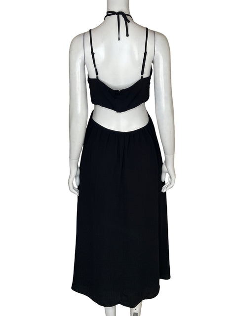 Vestido Re:named Maxi Negro - Talla M