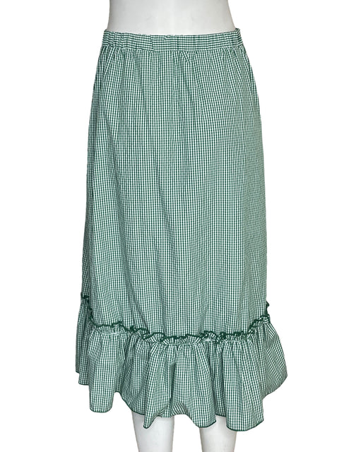 Falda After Market Cuadros Vichy Verde - Talla S