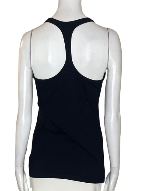 Blusa Dry Fit Tiras Ajustado Negro - Talla M