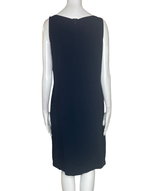 Vestido Gai Mattiolo Ajustado Sin mangas Midi Azul - Talla 46