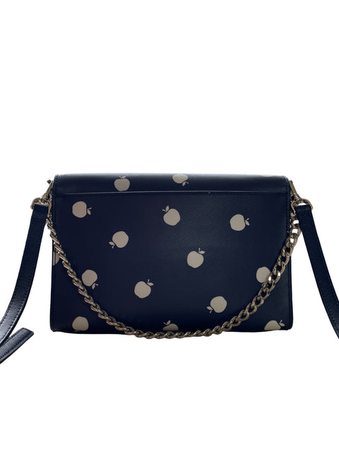 Cartera Kate Spade Carson Orchard Toss Estampado Azul - Talla U