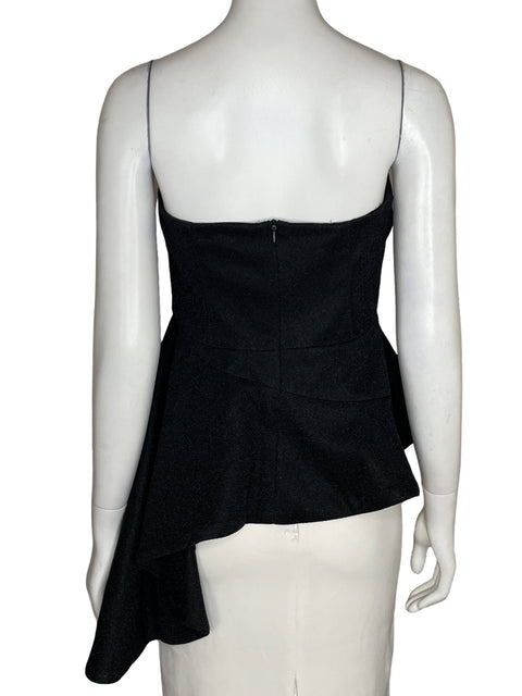 Blusa Atikshop Asimétrico Brillo Negroi - Talla M