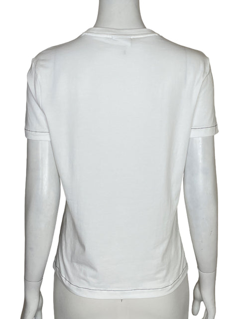 Blusa Desigual Estampado Blanco - Talla M