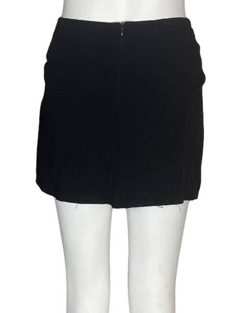 Falda L.a Hearts Liso Cordon Mini Negro - Talla XS