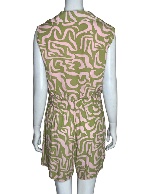 Romper Girl And The Sun Estampado Verde - Talla L