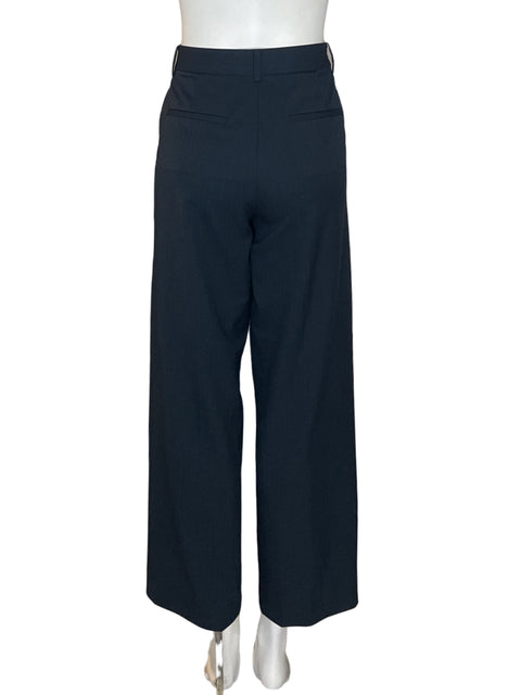 Pantalón Calvin Klein Recto Bolsillo Wide leg Azul - Talla 6