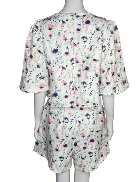 Conjunto Mulla Estampado Floral Blanco - Talla L