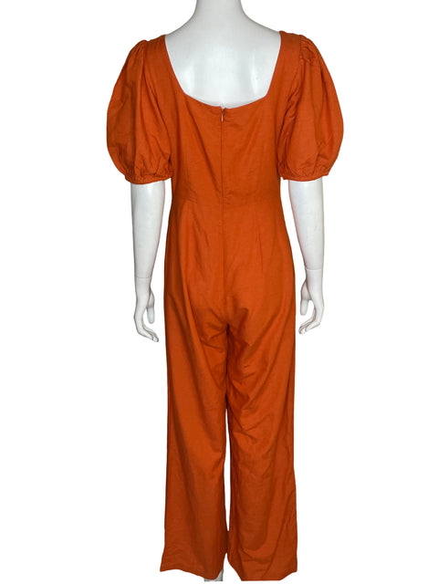 Mono Mango Mangas Abullonadas Naranja - Talla 6