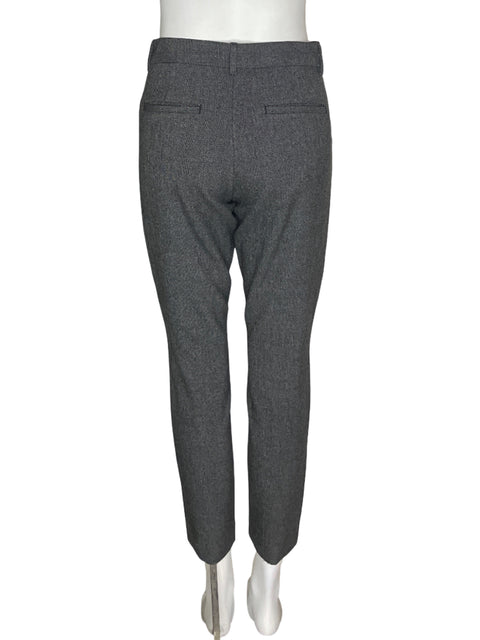 Pantalón Gap Recto Skiny Bolsillo Gris - Talla 6