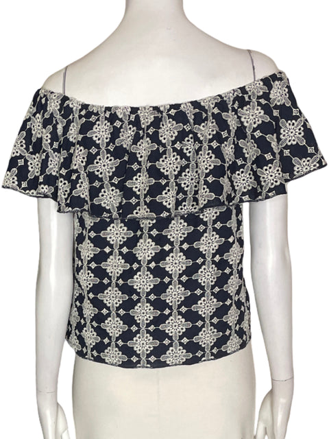 Blusa Zara Offshoulders Negro - Talla XS