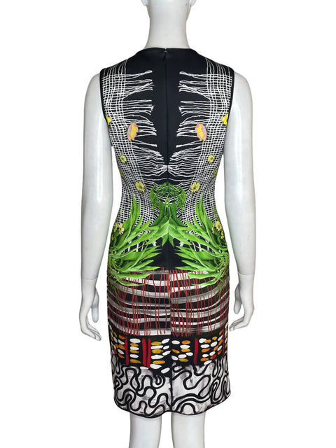 Vestido Clover Canyon Midi Estampado Negro - Talla M