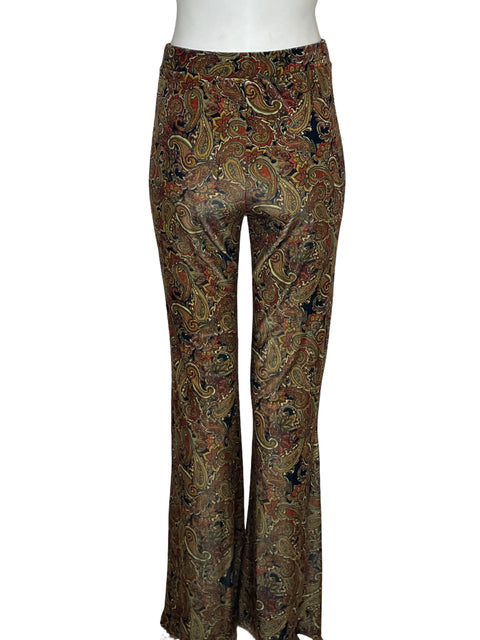 Pantalón Tesoro Tps Estampado Bota ancha Marrón - Talla S