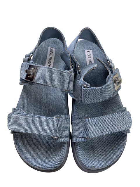 Sandalia Steve Madden Denim Azul - Talla 9