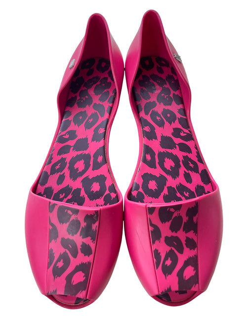 Sandalia Melissa Animal print Rosado - Talla 37