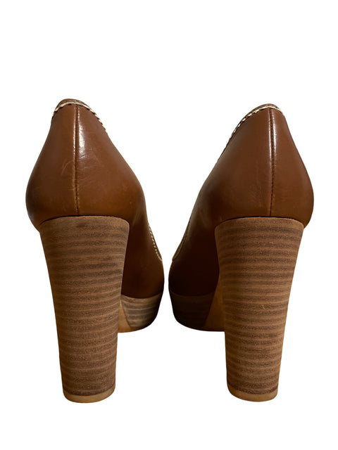 Calzado Gucci Babouska Heart Crest Marrón - Talla 37