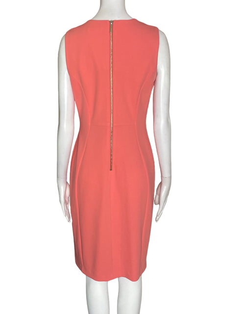 Blusa Calvin Klein Sin mangas Midi Liso Rosado - Talla 6