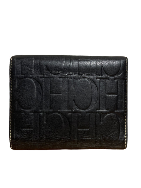 Wallet Carolina Herrera Triptico Negro - Talla U