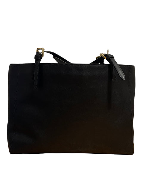Cartera Tory Burch Emerson Center Zip Tote Negro - Talla U