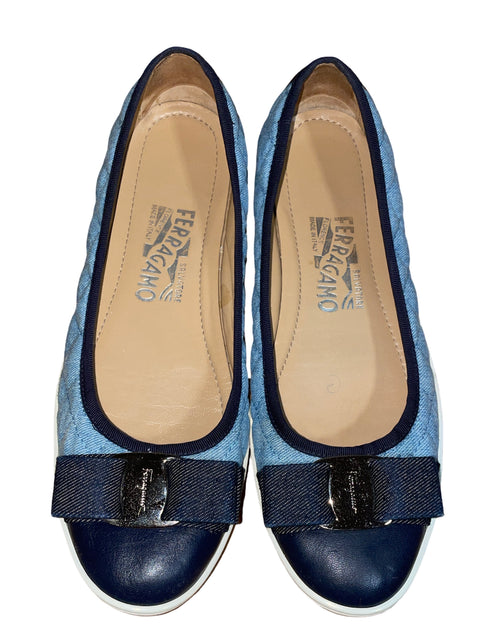 Calzado Salvatore Ferragamo Rufina Azul - Talla 6.5