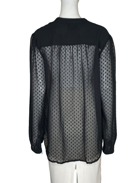 Blusa Ann Taylor Cuello v Negro - Talla L
