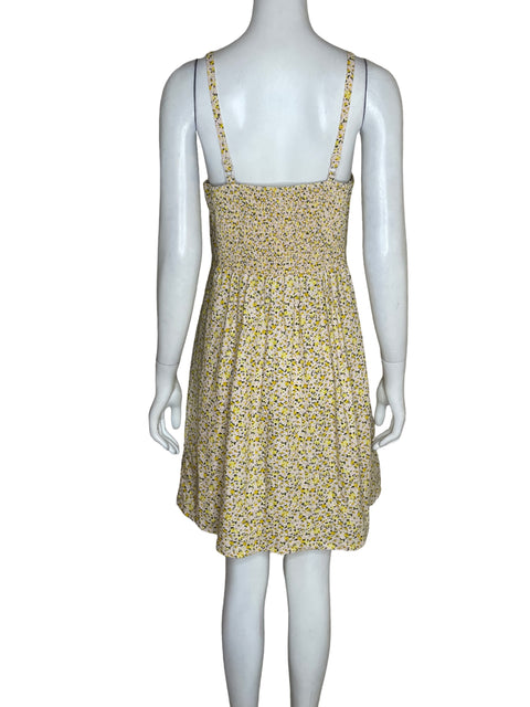 Vestido Old Navy Estampado Floral Amarillo - Talla S