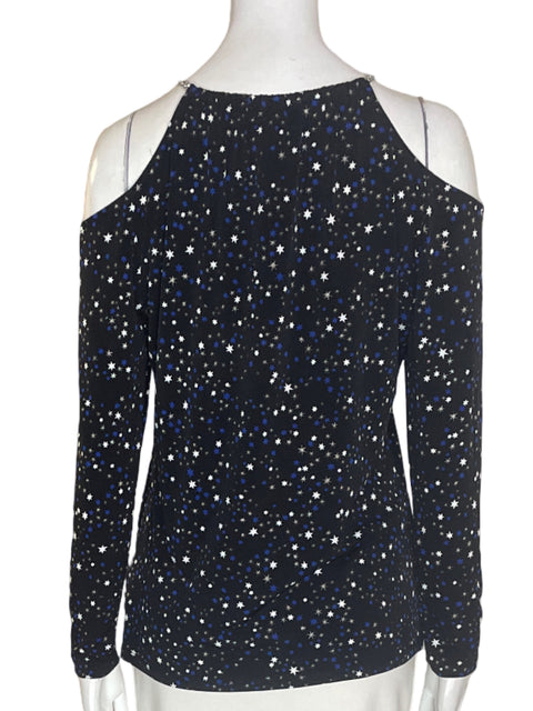 Blusa Michael Kors Cadena Estampado Estrella Negro - Talla M