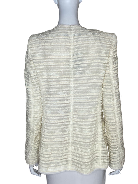 Blazer Cuello v Beige - Talla M
