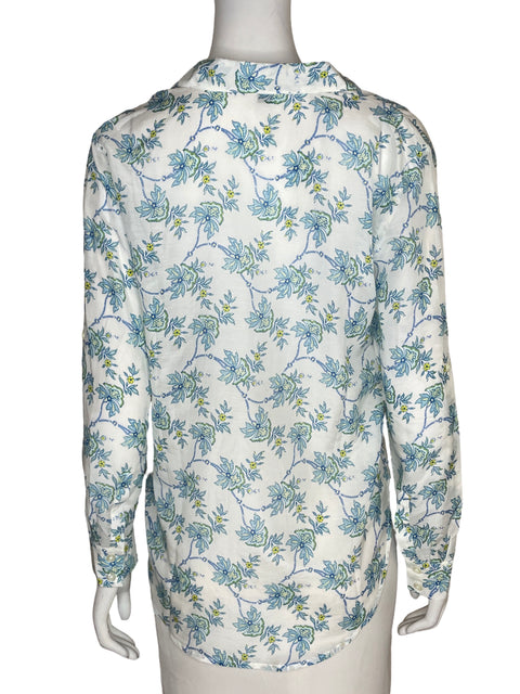 Camisa Ann Taylor Estampado Verde - Talla S