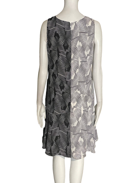 Vestido Vince Camuto de Viscosa Sin mangas Suelto Negro - Talla 4