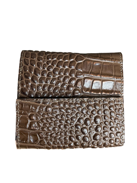Cartera Denise Daccach Snake Marrón - Talla U