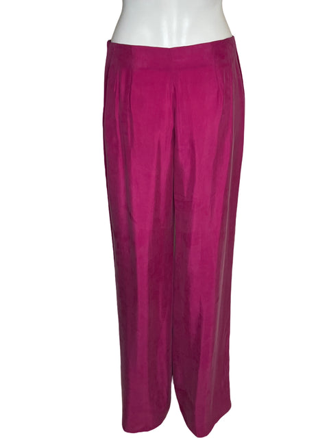 Pantalón Zara Wide-leg Morado - Talla M