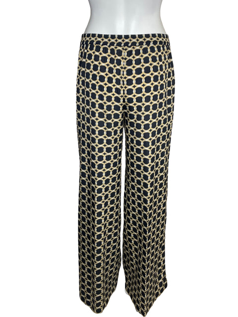 Pantalón Michael Kors Estampado Wide-leg Beige - Talla 6