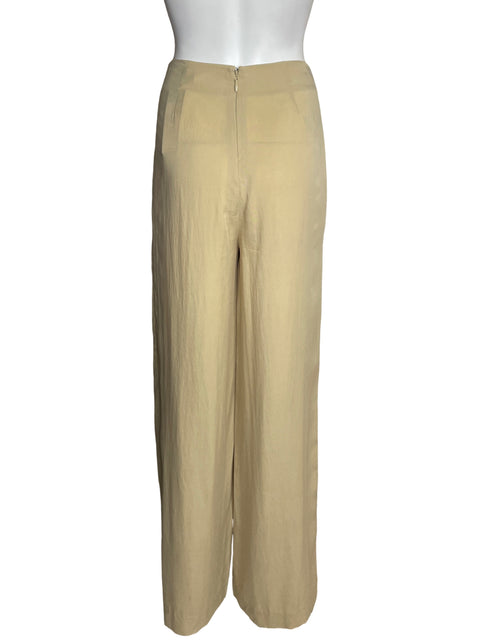 Pantalón Bcbg de Viscosa Palazzo Beige - Talla XS