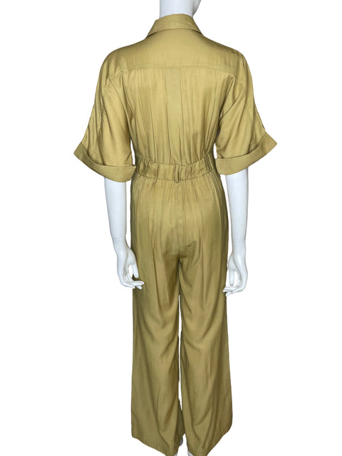 Mono One One Six Cuello v Wide-leg Beige - Talla S